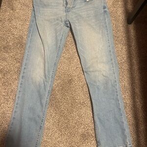 Hollister Light Blue Slim Straight Jeans